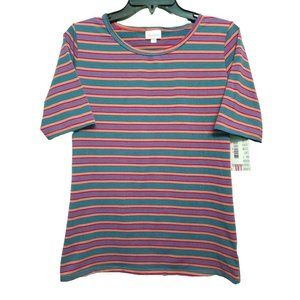 NWT LuLaRoe GiGi Striped Top Size M (8-10)